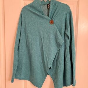 Bobeau One Button Sweater